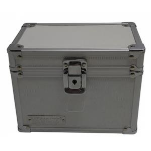 Vaultz Locking Index Card File with Flip Top, Holds 450 4 x 6 Cards, 7 x 5 x 5, White (VZ01171)