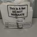 Gersoniel 100 Pcs Kraft Soap Boxes Packaging for Homemade Soap Making Supplies for Party Favor Treats Wrapping Packaging, 3.8 x 2.8 x 1.2 Inch(White)