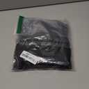 LYANER Women's High Waist A Line Button Front Flared Midi Skirts with Pocket Black Small