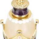 Healifty Perfume Bottle Vintage Vintage Glass Perfume Bottle, 25ml Decorative Refillable e, Women, Dropper for Essential Oils, e Empty e