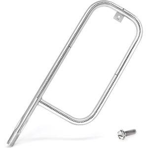 Criditpid 41862 Grill Burner Tube for Weber Q200, Q220, Q2000, Q2200,396000, 396001, 396002, 566002, 53060001, 20.5 Inch 304 Stainless Steel Burner Tube Pipe Replacement Parts for Weber 69956, 60041