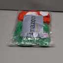 Hawaiian Little Girls Costume Dress with Luau Flower Leis Accessories Flower Hair Clip Toddler Halloween Party Cosplay Outfit (3-4 Years, Red)