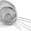 Cuisinart Mesh Strainers, 3 Count (Pack of 1) Set, CTG-00-3MS Silver