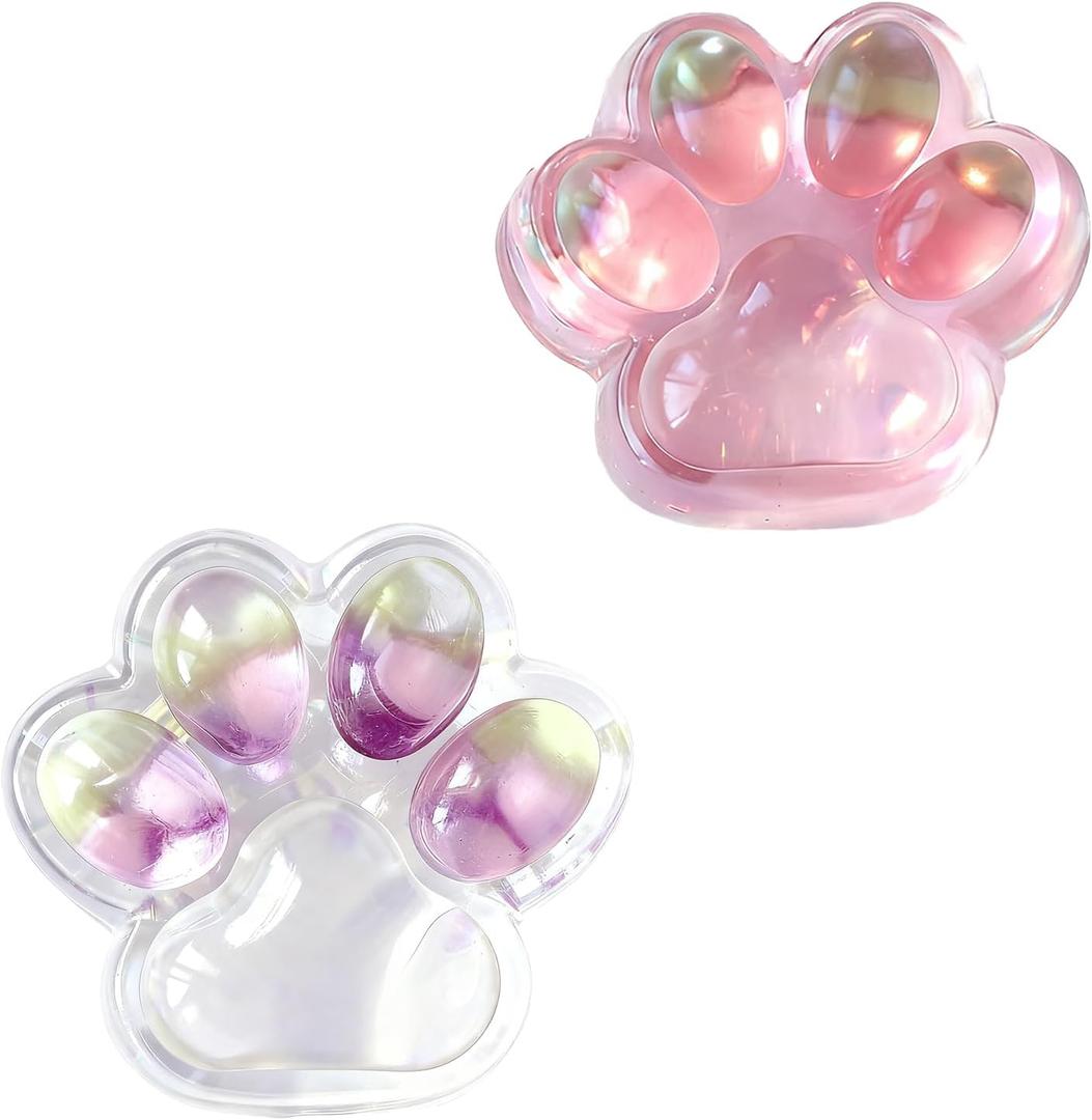 2 x 2-Pac taba Squishy cat paw ,Adults Sensory Fidget Cute Squishy Toys, Anxiety Stress Relief Squeeze ,for Party Favor Gift,Desk