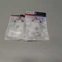 2 x KOREDA Compatible with AirPods 3 2021 3rd Generation Case Cover, Soft Clear TPU Transparent Protective Case with Keychain for AirPod 3, Not Compatible with AirPods Pro 3 2025 and AirPods 4 2024