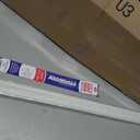 36" Kerf Slide-in Double Bulb Seal Weatherstrip Door Bottom Durable Seal for Energy Efficiency & Draft Protection (White)
