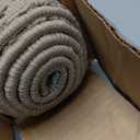 DEXI Front Entryway Door Mat Non Slip 36x60, Washable Entry Way Mats Inside Entrance Low Profile, Welcome Doormat Dirt Trapper for House Floor Home Porter Hall Backdoor Area, Light Taupe