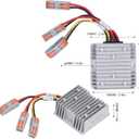 20A 300W MPPT Solar Charge Controller, High Efficiency Synchronous Rectifier, 24/7 Load Output, IP67 Protection for Solar Street Lights & Panels