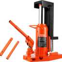 VEVOR Hydraulic Toe Jack, 10 Ton On Toe Toe Jack Lift, 20 Ton On Top Lift Capacity Machine Jack, 1.2-7.5 in Toe Height, 12.6-18.9 in Top Height, Air Hydraulic Claw Jack for Machinery, Industry