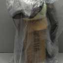 KSIIA Orthopedic Dog Bed Dog Crate Bed Waterproof for Large Dogs Deluxe Plush Washable Pet Mat with Egg Crate Foam & Removable Cover, 35 x 22 Inch, Gray (Light Grey)