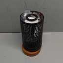 Small Industrial Table Lamps Dimmable, Bedside Lamps for Nightstand,End Table Side Desk lamp with Rustic Black Metal Cage Lampshade for Bedroom, Kids Room Living Room 2700K LED Bulb Included (TREE)