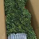 THE BLOOM TIMES 3ft Tall Spiral Topiary Trees Artificial Outdoor Set of 2, 36 Inch UV Resistant Large Faux Evergreen Fake Boxwood Plants for Front Porch Outside Planter Entryway Entrance Decor 3 Foot