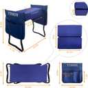 Garden Kneeler and Seat Heavy Duty Gardening Bench Extra Wide,Gardening Stools and Seats for Seniors,Garden Bench for Kneeling and Sitting,Foldable Kneeling Bench