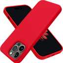 OTOFLY Designed for iPhone 14 Pro Case, Silicone Shockproof Slim Thin Phone Case for iPhone 14 Pro 6.1 inch (Red)