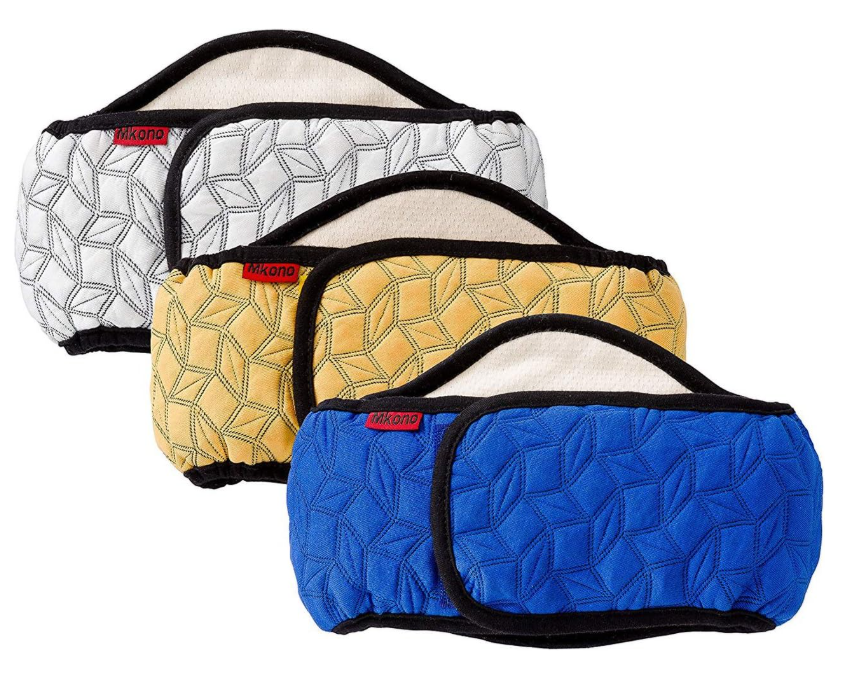 Mkono Male Dog Belly Band Wraps Washable Dog Diapers Male forDogs (3 Pack), Waist 11.8 Inches to 15.7 Inches
