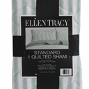 DI ELLEN TRACY QUILT STD SHAM GREEN