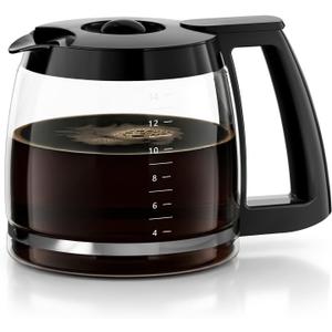 14 Cup Coffee Pot Replacement Compatible with Cuisinart Coffee Makers DCC-3200, DCC-2200, DCC-2200RC, DCC-2600, DCC-2800, DCC-3200FR, CBC-7200PC, DCC-1800FR, 14 cups carafe replacement