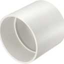 1Pcs 3" PVC Pipe Coupling Fitting, SCH40 (SOC x SOC) Furniture Grade PVC Slip Socket Connectors, Straight Pressure Pipe Fittings for Home Use, Irrigation, Industrial, White