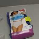 Hanes Women's Underwear Briefs Pack, 6-Pack, Pure Comfort Organic Cotton Brief Panties for Women, Full Coverage (9, Solid/Print Mix)