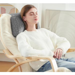 SUPA MODERN Adjustable Headrest Pillow for Recliners and Armchairs  NonSlip Cooling Shredded Memory Foam Cushion for Neck Support and Pain Relief