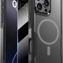 Diaclara Magnetic for iPhone 16 Pro Case, [with Privacy Screen Protector] [Anti Spy] [Military Grade Drop Protection] Heavy Duty Full-Body Shockproof Phone Case, Magnetic Black