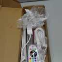 Smart Under Cabinet Lighting Strip Lights White & Color Changing Dimmable Work with Alexa Google Smart Thing Phone App, RGB Multi Colored Lamp for Kitchen Counter Light Fixture (6 Lights Bar Kit)