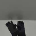 All-Around Copper Arthritis Gloves, Carpal Tunnel Pain Relief Gloves, Breathable & Anti-Slip Hand Compression Gloves for Rheumatoid, Tendonitis, Swelling, Fingerless Gloves Fit Men & Women 10.2"-10.7" (Black)