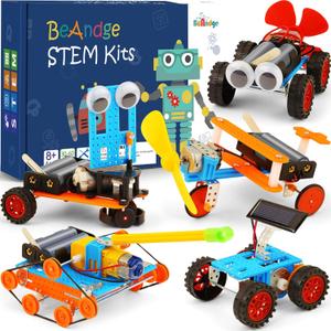 STEM Kits for Kids Crafts, Boys Gifts Toys for Boy Birthday Gift Ideas, STEM Toys Crafts, Robotics Science Kits Activities Robot Building Age 8-14
