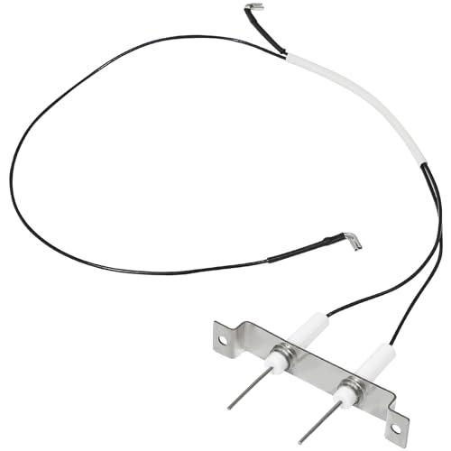 WP74005890 Range Spark Igniter Replaces 74005890 74006098 7432P120-60 etc, for Jenn-Air etc, Compatible with JGD8130ADS JGD8130ADB etc. Set Includes 2 Spark Electrodes, Terminal Block, & Wires, OEM