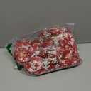 Horaldaily 4PCS Christmas Dining Red Chair Covers, Simple Snow Stick Figure Stretch Removable Washable Slipcover Chair Protector for Dining Room Home Decor