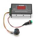 WALFRONT DC 6-60V 12V 24V 36V 48V 30A PWM DC Motor Speed Controller (PWM) Speed Adjustable Stepless Governor Regulator Motor Speed Controller with Start Stop Switch