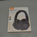 1Mii Y8+ Hybrid Active Noise Cancelling Headphones, 100H Ultra Playtime, Bluetooth 6.0 Over Ear, Wireless Hi-Res Audio & Deep Bass, Comfort for Travel & Home Office, AI Chat & Custom EQ via APP, Black