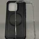 ESR for iPhone 16 Pro Case, 7X Military-Grade Drop Protection, Shock-Absorbing Rugged Cover with Camera Control Button, MagSafe Accessories Compatible, Cyber Series, Black