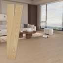 Engineered Hardwood Flooring Sample, 35.83" L x 4.92" W x 0.47" T, Tongue & Groove Dark Oak Smooth Finish, 2 Planks (Covers 2.45 Sq Ft)