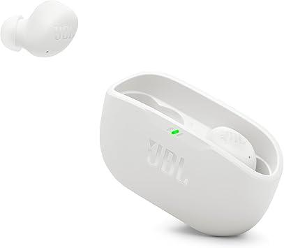 JBL Vibe Buds 2 - True Wireless Noise Cancelling Earbuds Pure Bass Sound & Smart Ambient Technology, 4mics for Crisp, Clear Calls, up to 40Hrs of Playback, IP54 Dust & Water Resistant (White) JBL Vibe Buds 2 - True Wireless Noise Cancelling Earbuds Pure Bass Sound & Smart Ambient Technology, 4mics for Crisp, Clear Calls, up to 40Hrs of Playback, IP54 Dust & Water Resistant (White)