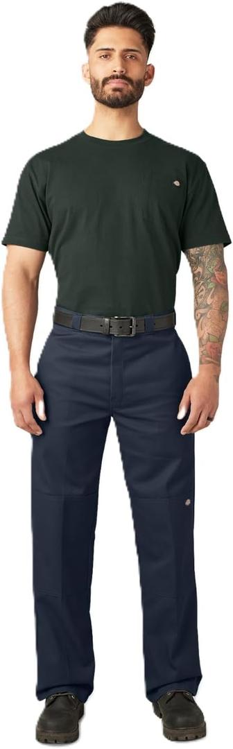 Dickies Men's Loose Fit Double Knee Work Pants (32W x 34L, Dark Navy) Dickies Men's Loose Fit Double Knee Work Pants (32W x 34L, Dark Navy)