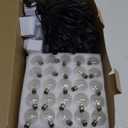 Outdoor String Lights 100ft Patio Lights with 110 G40 Bulbs (10 Spare) Globe String Lights for Party Tents Patio Gazebo Porch Deck Bistro Backyard Balcony Pergola Decor, Black Wire