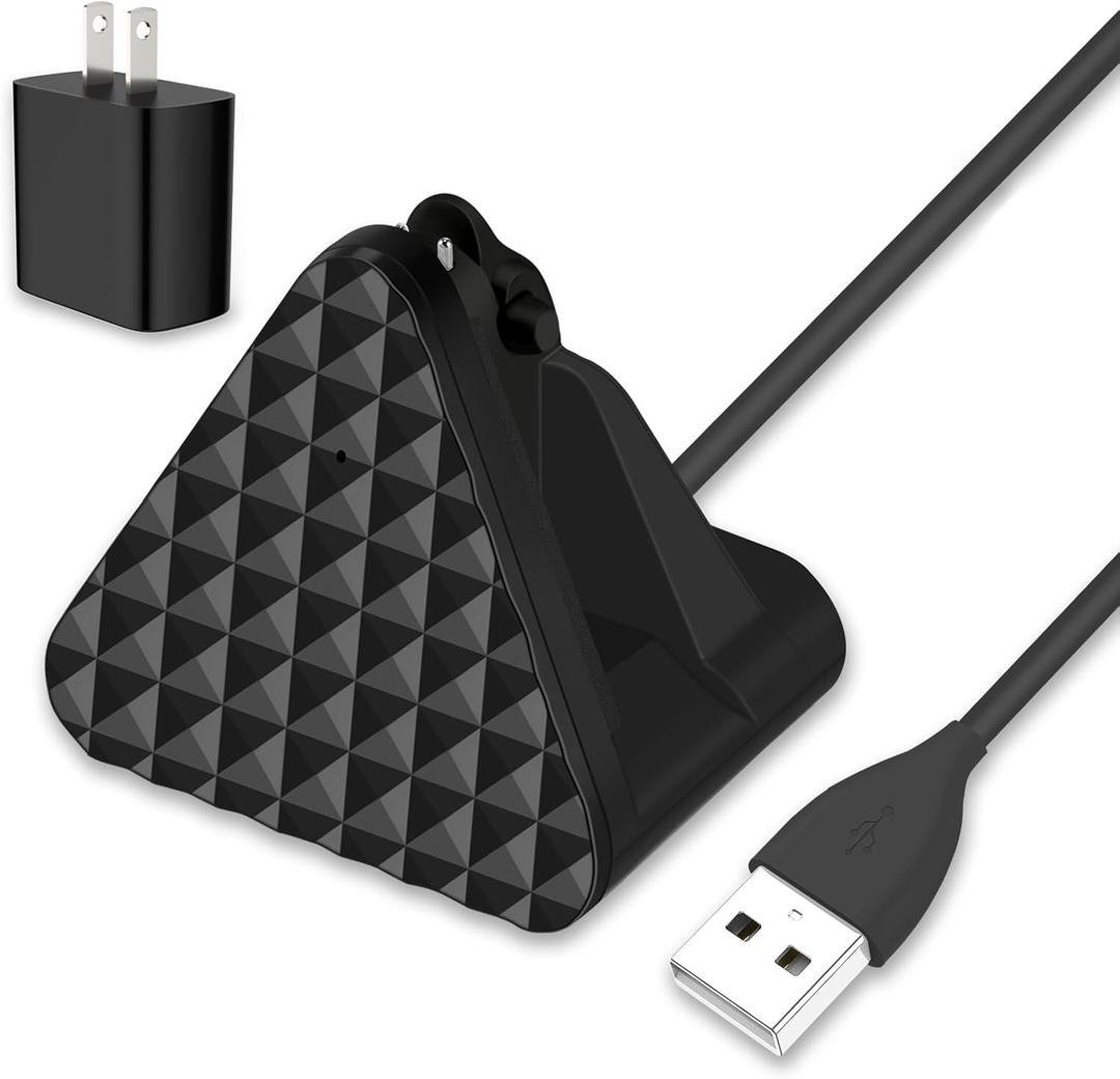 Smart Glasses Charging Stand Dock Compatible with Ray-Ban Meta Wayfarer, Headliner, Skyler, Oakley Meta HSTN, Portable Smart Glasses Charger Dock with Charging Adapter (Black)