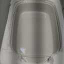 Chef Pomodoro Casserole Dish 15.50  9.30", White Ceramic Baking Dishes for Oven, Deep Ceramic Casserole, Elegant Baking Dish with Lid, Oven Bakeware Ideal for Lasagna, Roasting