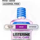 Listerine Total Care Alcohol-Free Mild Mouthwash, 6 Benefit Oral Rinse to Help Kill 99.9% of Germs That Cause Bad Breath, Strengthen Enamel, Mild Mint Flavor, 1 L