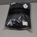 ETOSELL Women's Velvet V Neck Puff Sleeve Dress for Wedding Guest Cocktail Elegant Bodycon Party Midi Dress XL