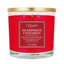 14OZ Candle Jar Hearthside Cinnamon