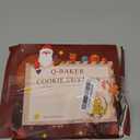 Christmas Cookie Cutters, 8Pcs Winter Holiday Cookie Cutter Set, Stainless Steel Metal Cutter with Gingerbread Men, Christmas Tree, Snowflake, Candy Cane, Angel, Santa Face, Stocking, Mitten