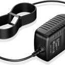 5V AC Adapter Compatible with Crosley CR8017B-AM CR8017B-SA CR8017A-BK Voyager Vintage Portable Turntable Power Supply Cord Cable Charger