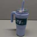 Reduce 24 oz Stainless Steel Tumbler with Handle - Dual-Wall Vacuum Insulated Travel Mug, Sweat-Proof Lid & Reusable Straw - Keeps Drinks Cold for 24 Hrs, Fits Cupholders, Dishwasher Safe