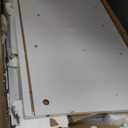 Corner Tv Stand for Tvs Up to 55 Inch with Power Outlet,Entertainment Center with Storage Cabinets and Barn Doors, Mid Century Modern Media Tv Console Table for Living Room Bedroom