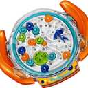 JRD&BS WINL The Ultimate Mind Puzzles for Ages 8-10 Challenge 3D Maze Game Brain Teaser Puzzles Toys for Children Teens and Adult Fun Travel Game for Kids Toys Labyrinth Game Marble Maze (Orange)