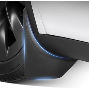 2025 Tesla New Model Y Juniper Accessories - Mud Flaps [No Drilling Required] All-Weather Mud Guard Body Kits for Model Y Juniper 2025-2026, Black (Set of 4)