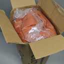 CozyLux Twin Comforter Set Terracotta, 2 Pieces Twin Extra Long Solid Breathable Bedding Set for College Dorm, Twin XL Burnt Orange Luxury Soft Bed Set with Down Alternative Comforter and 1 Pillowcase