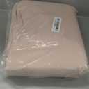 Amazon Basics Lightweight Super Soft Easy Care Microfiber 4-Piece Bed Sheet Set with 14-Inch Deep Pockets, Luxury Bedding, Queen, Blush Pink, Solid